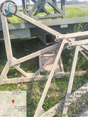 DAMAGES OF COW TOWERS OF APPROX. 52,500 KGS